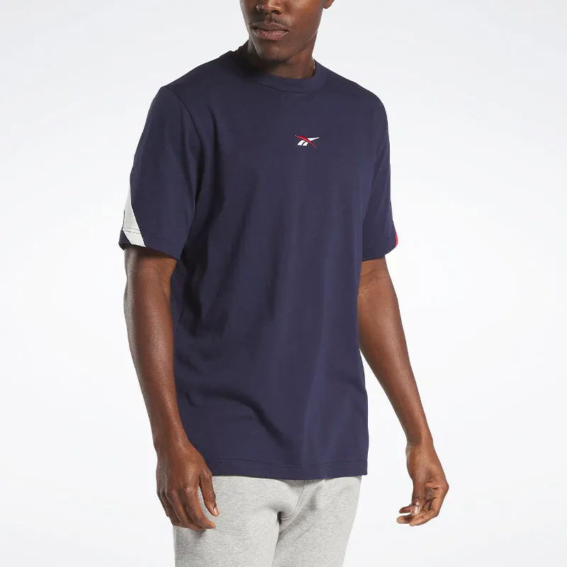 Reebok Classics Brand Proud T-Shirt Unisex Marine Blue-2