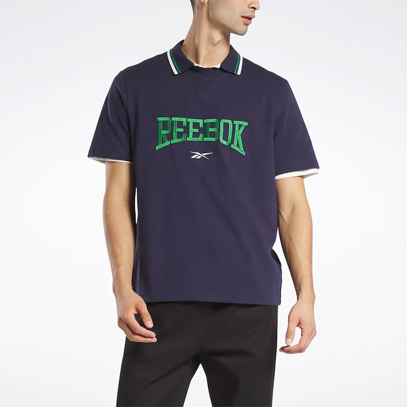 Reebok Classics Varsity T-Shirt Unisex Marine Blue-1