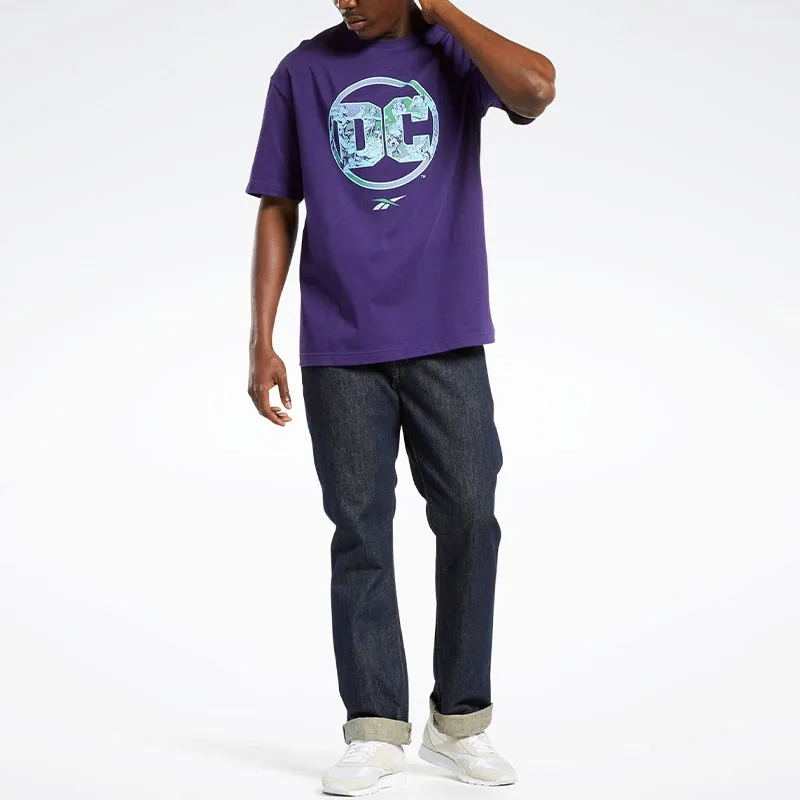Reebok x DC T-Shirt Unisex Deep Orchid Purple-1