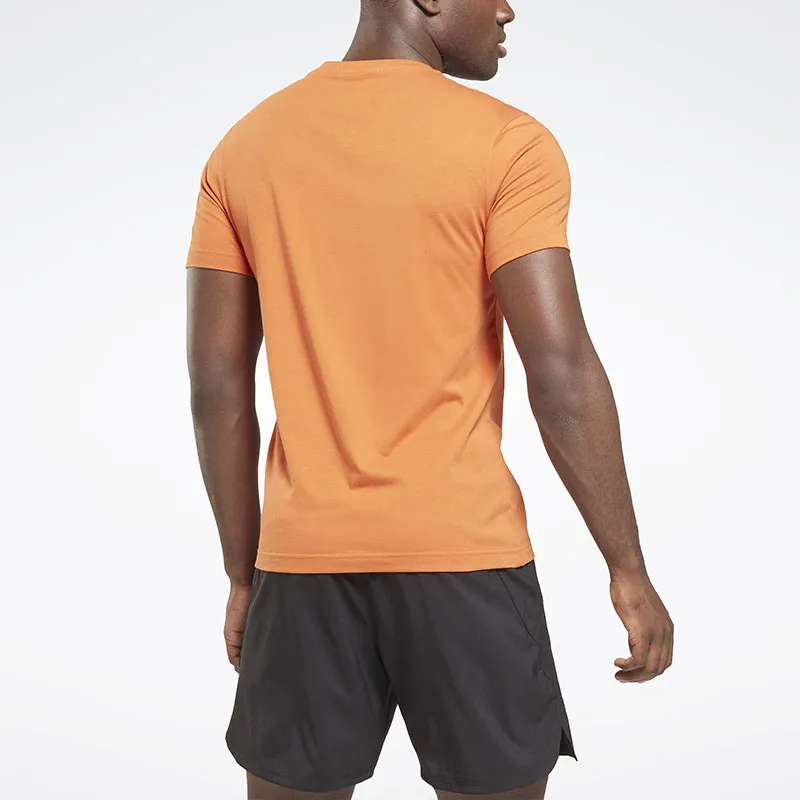 Reebok Identity T-Shirt Men's Burnt Orange-3
