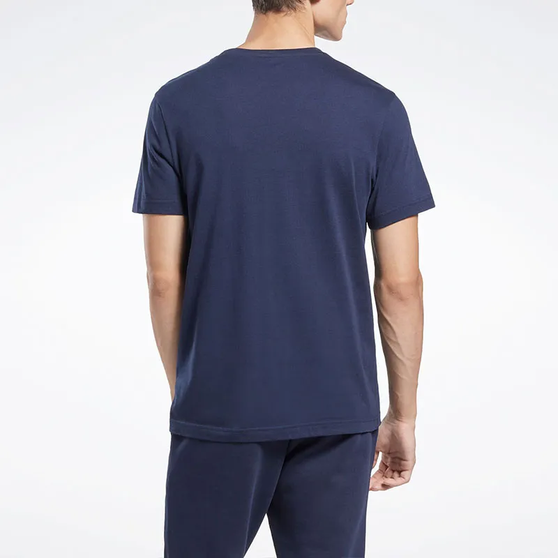 Reebok Identity T-Shirt Men's Marine Blue-2