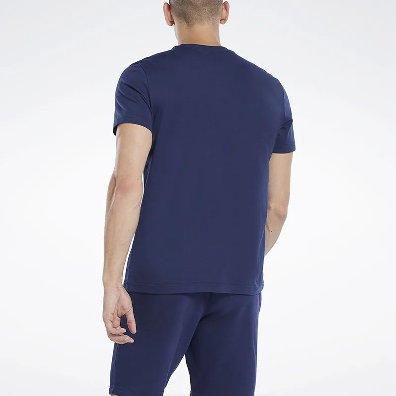 Reebok Identity Classics T-Shirt Men's Marine Blue-3