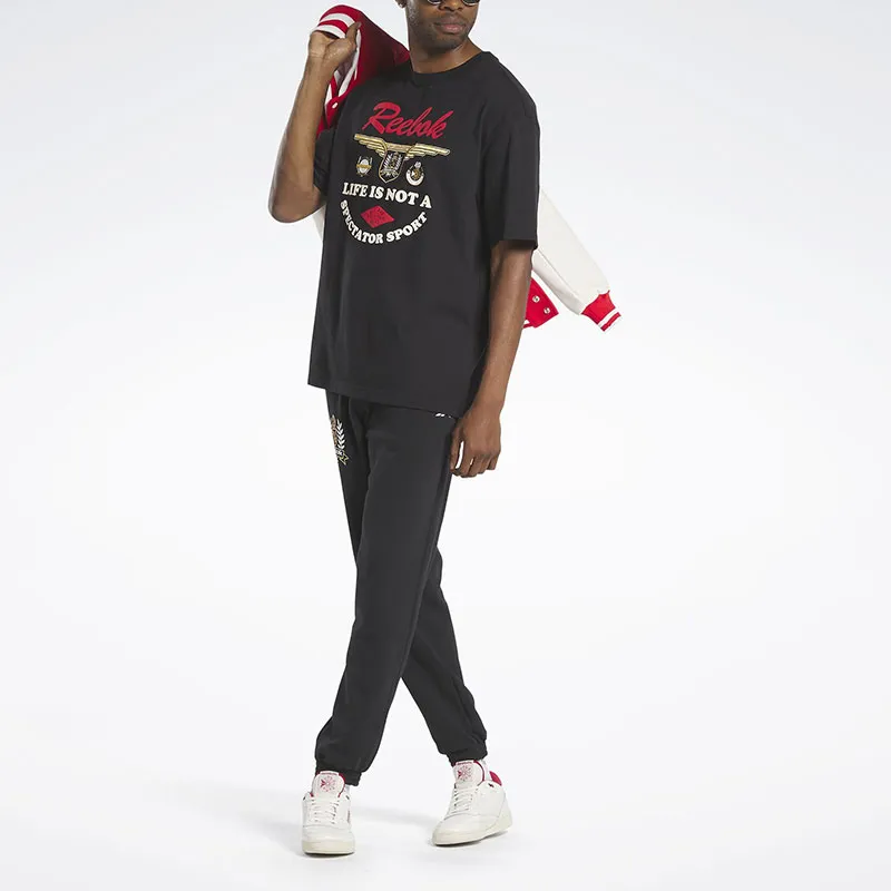 Reebok Classics Reserve T-Shirt Unisex Black-2