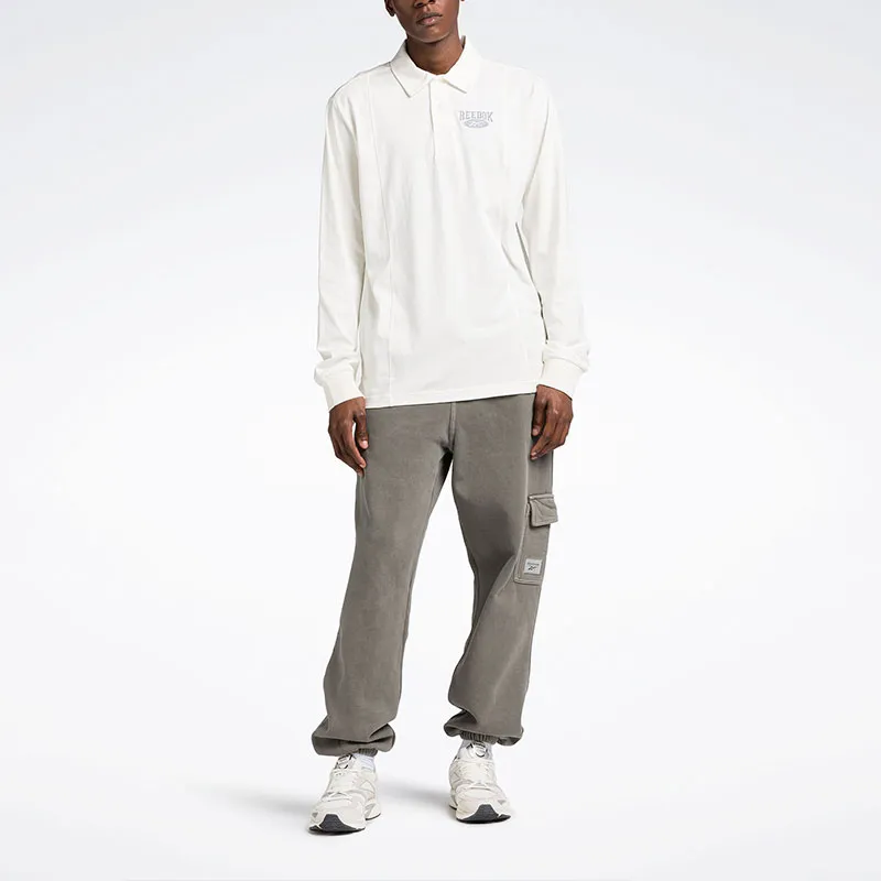 Reebok Classic Archive Essentials Polo Shirt Unisex White-1