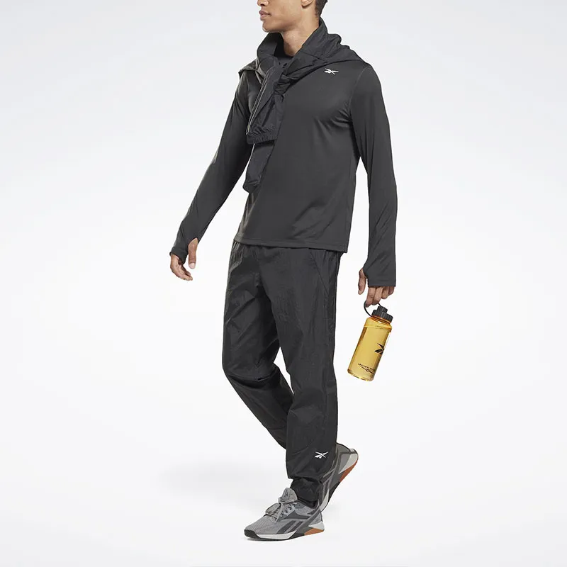 Reebok Training Long Sleeve Tech T-Shirt Men's Midnight Black-1