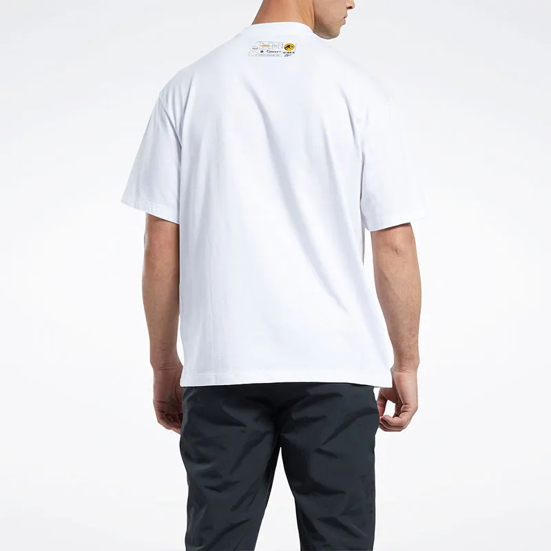 Reebok Jurassic World T-Shirt Unisex White-3