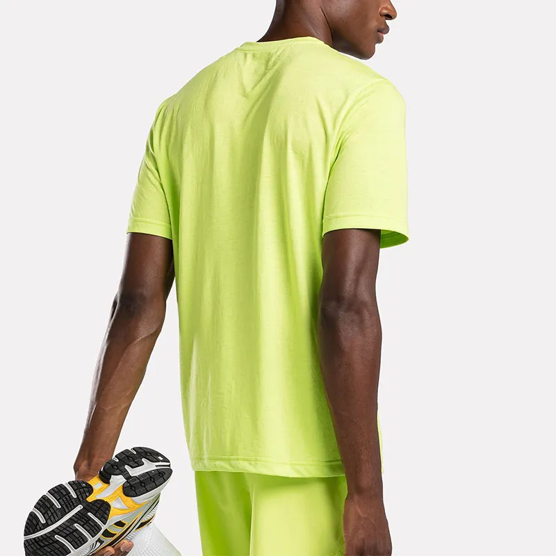 Reebok Running Graphic T-Shirt Men's Lime Green-3