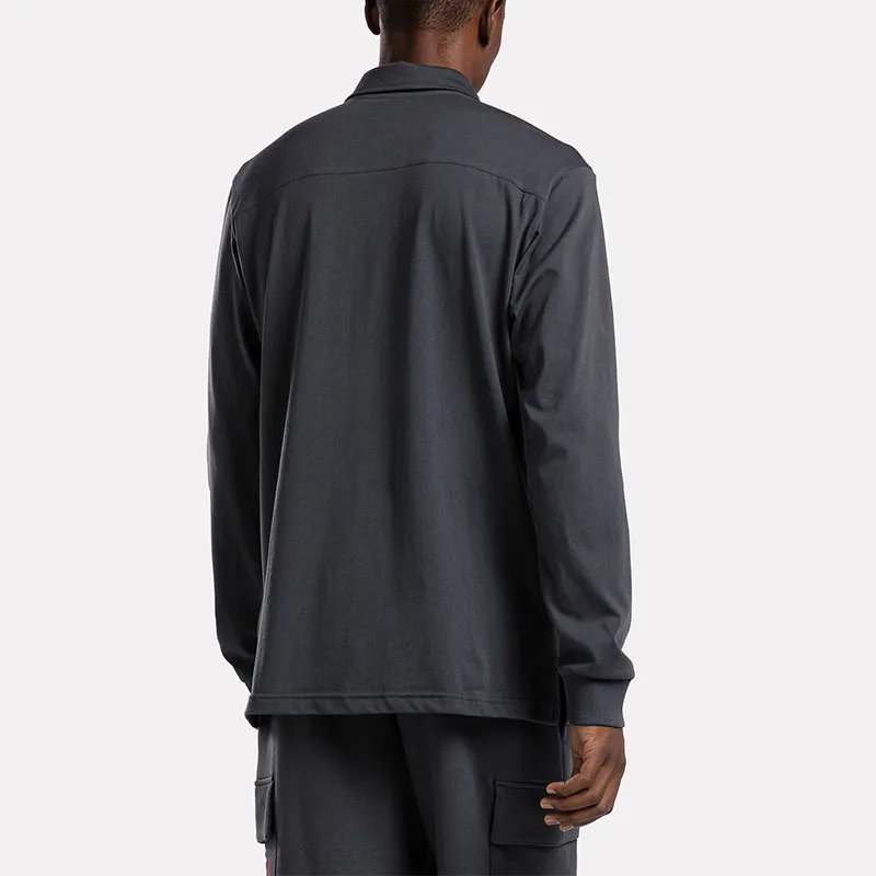 Reebok Classic Archive Essentials Polo Shirt Unisex Cool Gray-2