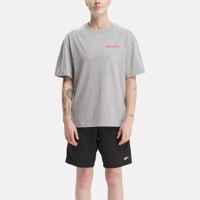Reebok Basketball Practice T-Shirt Men's Gray-2