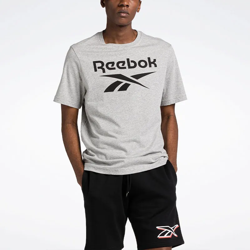 Reebok Identity T-Shirt Men's Medium Gray-2