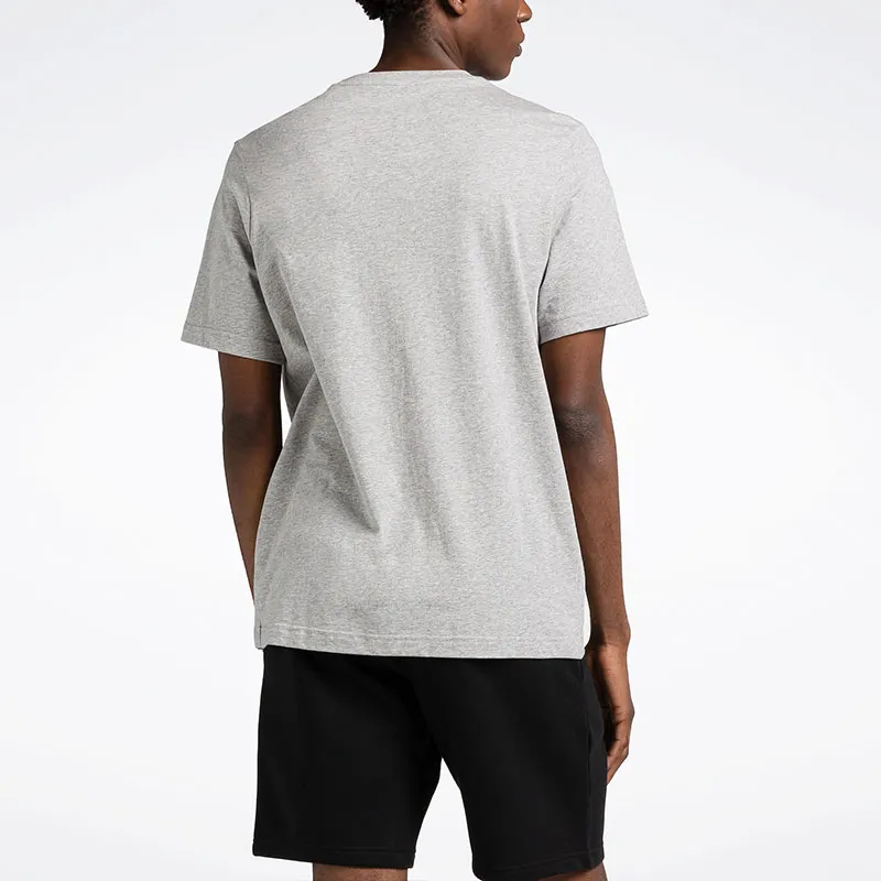 Reebok Identity T-Shirt Men's Medium Gray-1
