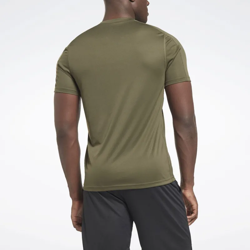 Reebok Training Tech T-Shirt Men's Army Green-2