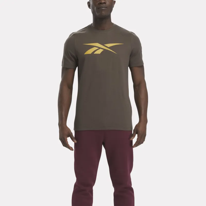 Reebok Graphic Series Vector T-Shirt Men's Grout Ash-2