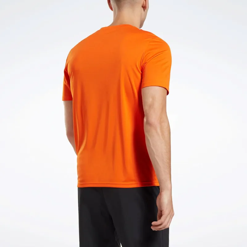 Reebok Training Graphic T-Shirt Men's Orange-3
