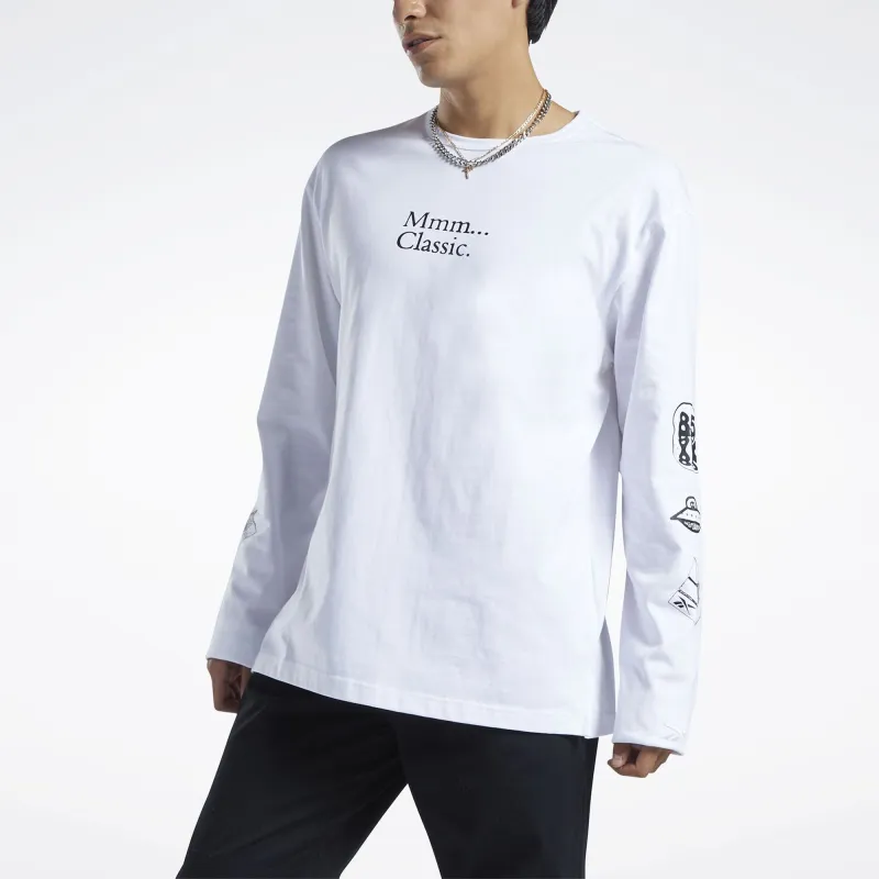 Reebok Classics Skateboard T-Shirt Unisex White-3