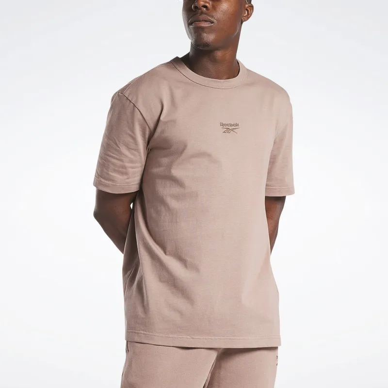 Reebok Classics Small Vector T-Shirt Unisex Taupe-2