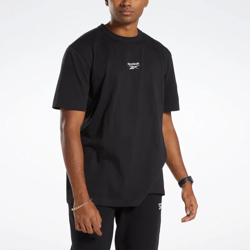 Reebok Classics Small Vector T-Shirt Unisex Black-1