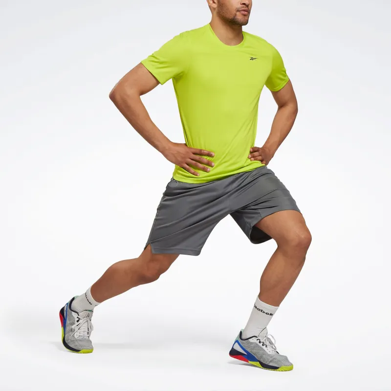 Reebok Training Tech T-Shirt Men's Acid Yellow-1