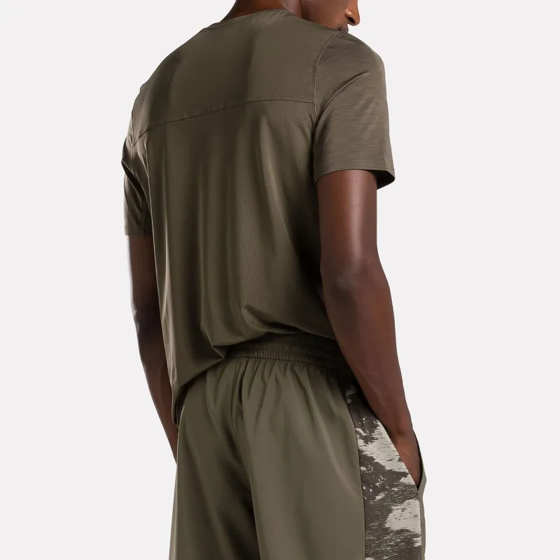 Reebok ACTIVCHILL Athlete T-Shirt Men's Army Green-3