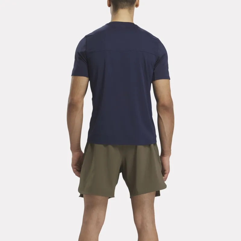 Reebok ACTIVCHILL Athlete T-Shirt Men's Marine Blue-4