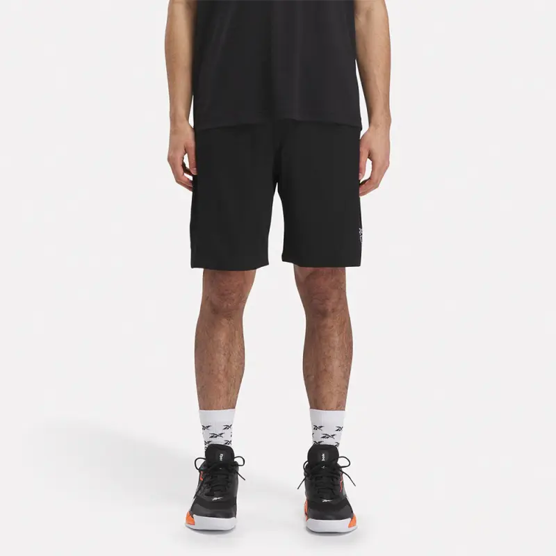 Reebok BB SEASONAL MESH SHORT Basketball Shorts Men's Black-2
