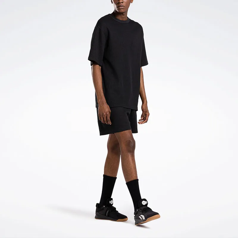 Reebok Classic Ribbed T-Shirt Unisex Black-2