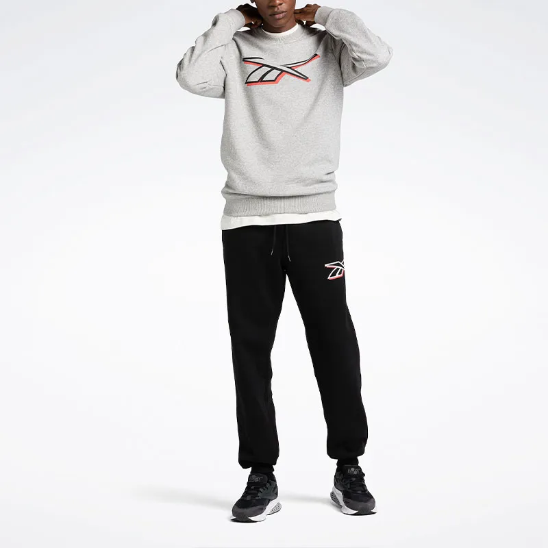 Reebok Vector Pack Reebok Identity Logo Sweatshirt Sweatshirt Men's Medium Gray-1