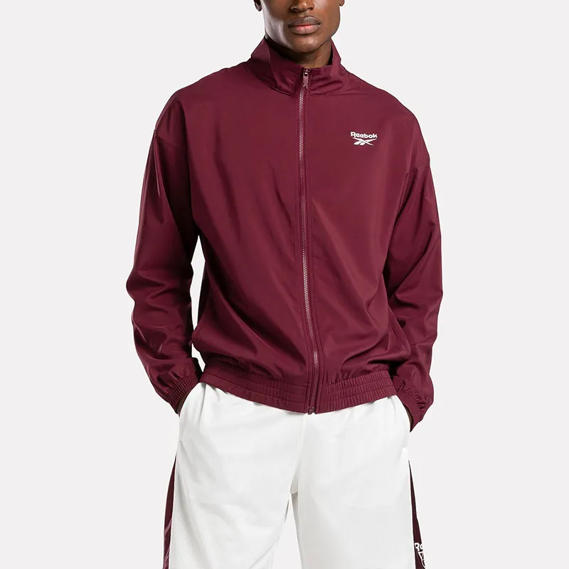 Reebok Identity Track Jacket Jackets Coats Men's Chestnut Red-2