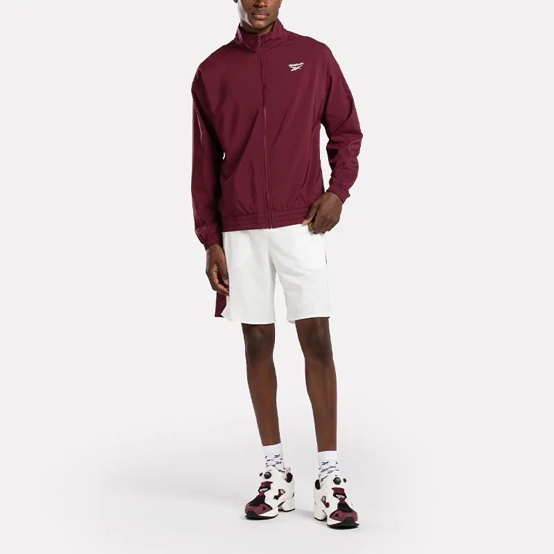 Reebok Identity Track Jacket Jackets Coats Men's Chestnut Red-1