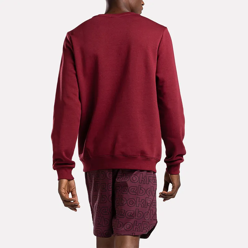 Reebok Vector Pack Reebok Identity Logo Sweatshirt Sweatshirt Men's Red-3