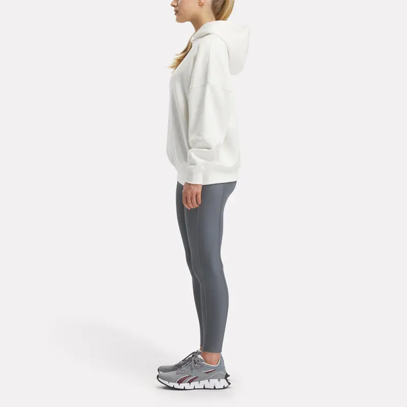 Reebok LUX HOODIE Sweatshirt Women's White-3