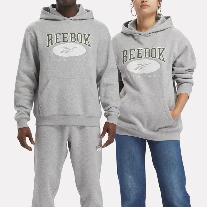 Reebok CL AE HOODIE Sweatshirt Unisex Gray-4