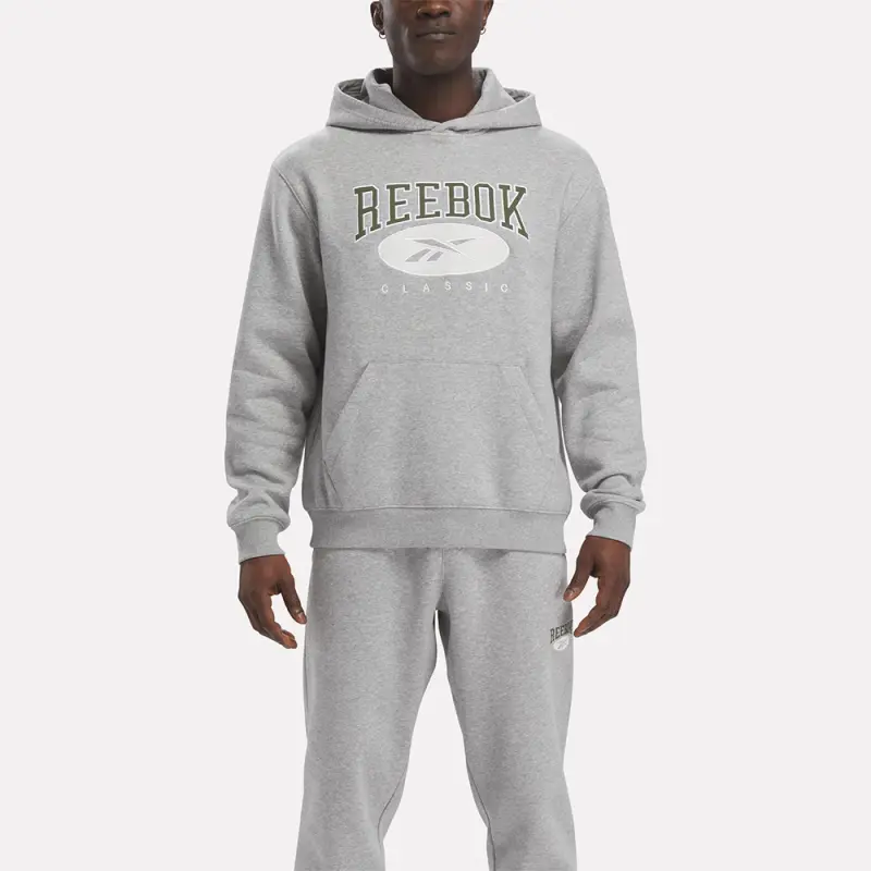 Reebok CL AE HOODIE Sweatshirt Unisex Gray-2
