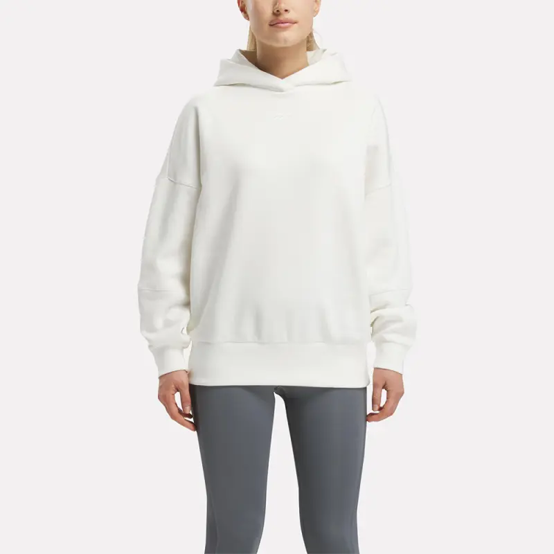 Reebok LUX HOODIE Sweatshirt Women's White-2