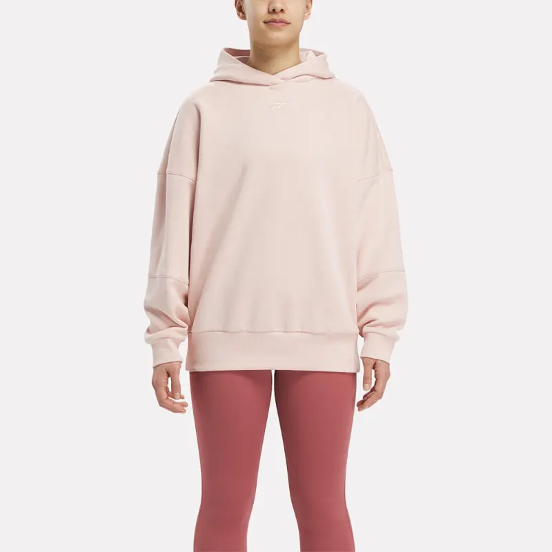 Reebok LUX HOODIE Sweatshirt Women's Pink-2