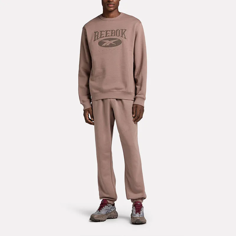 Reebok Classics Archive Essentials Crew Sweatshirt Sweatshirt Unisex Taupe-1