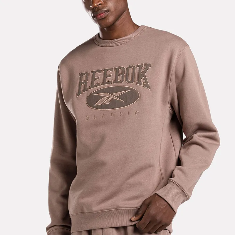 Reebok Classics Archive Essentials Crew Sweatshirt Sweatshirt Unisex Taupe-2