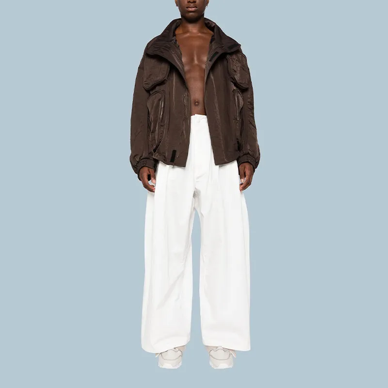 Reebok x Hed Mayner FW23 Knitted Sports Pants Men's White-1