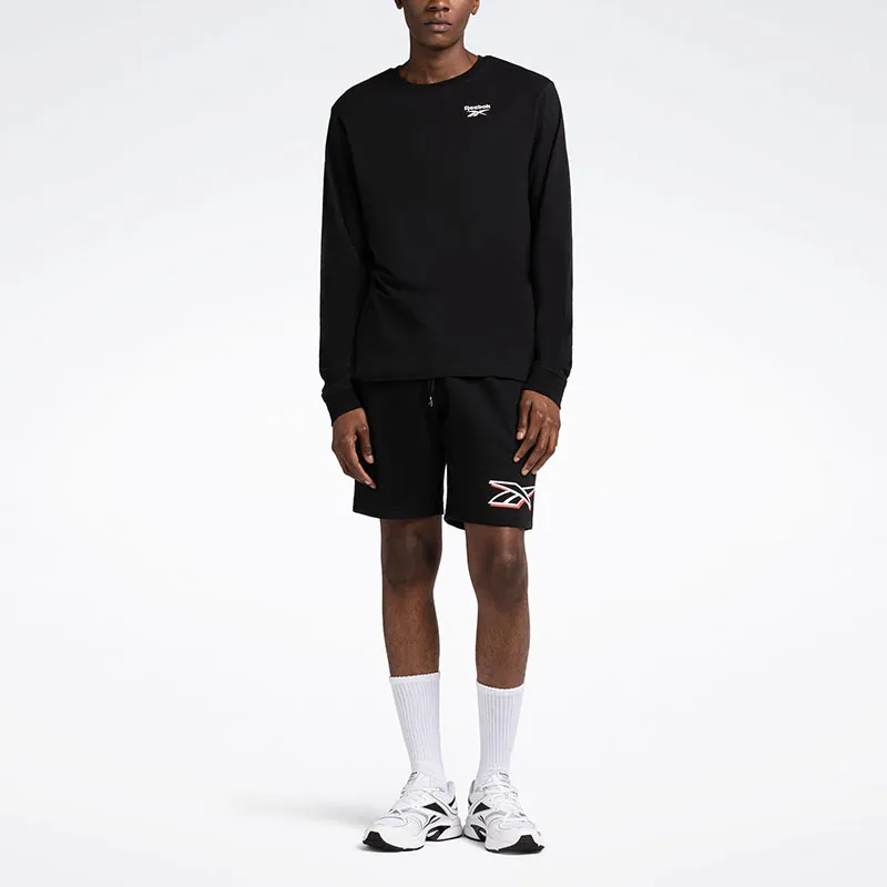 Reebok Vector Pack Reebok Identity Logo Shorts Casual Shorts Men's Black-1