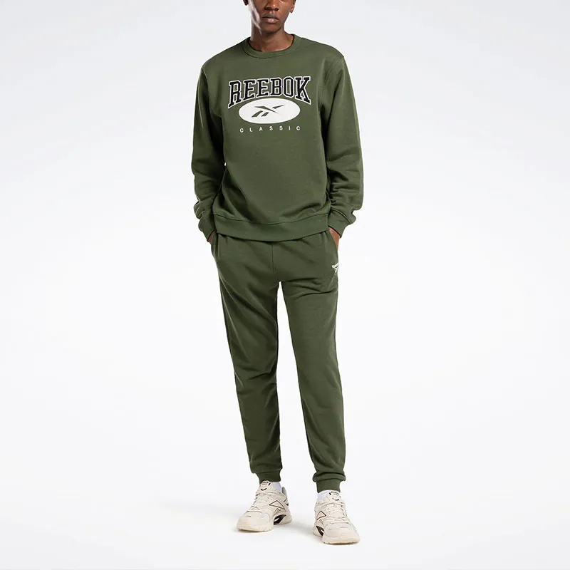 Reebok Classics Archive Essentials Crew Sweatshirt Sweatshirt Unisex Green-1