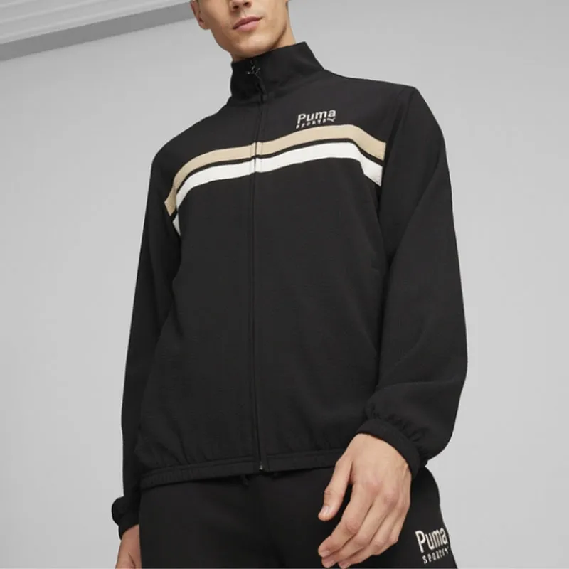 PUMA TEAM TRACK JACKET Jackets Coats Unisex Black-1