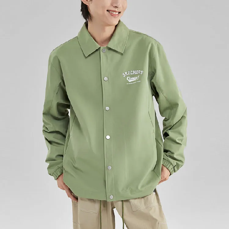 Skechers Sports Life Collection Jackets Men Chromium Green/01MX-3