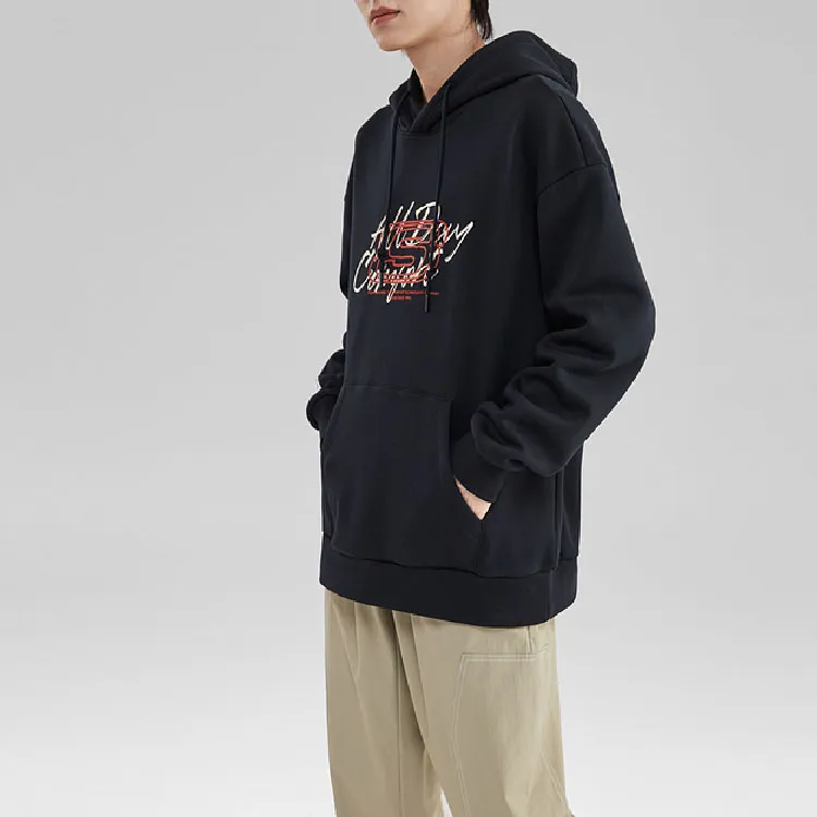 Skechers Hooded Sweatshirt Sweatshirts Unisex Carbon Black/0018-2