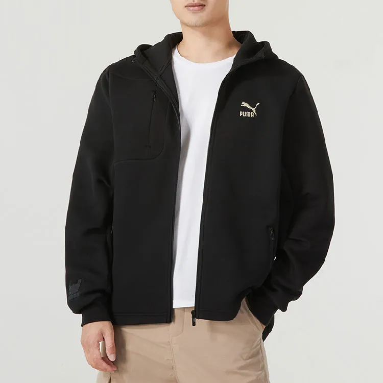 PUMA Jackets Men Black-1