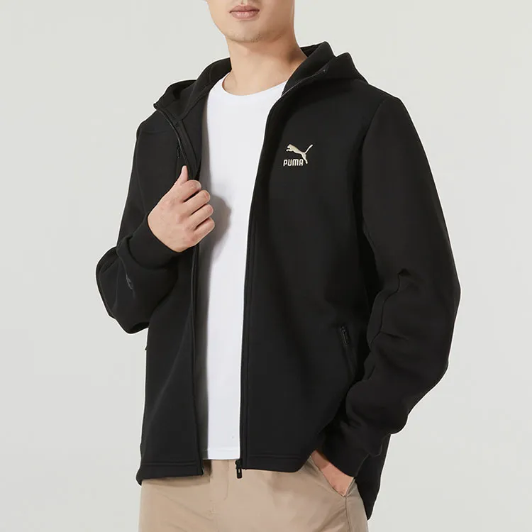 PUMA Jackets Men Black-3