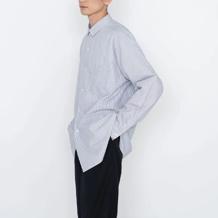 Nanamica Shirts Unisex Marine-3