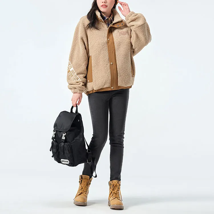OUTDOOR PRODUCTS Velvet Jackets Women's Sand Khaki-2