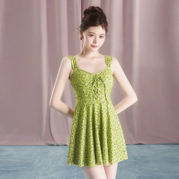 Xu Susu Swim Dresses & Skirts Women's Green-1