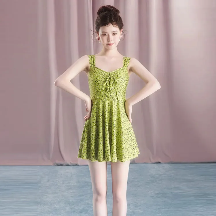 Xu Susu Swim Dresses & Skirts Women's Green-2