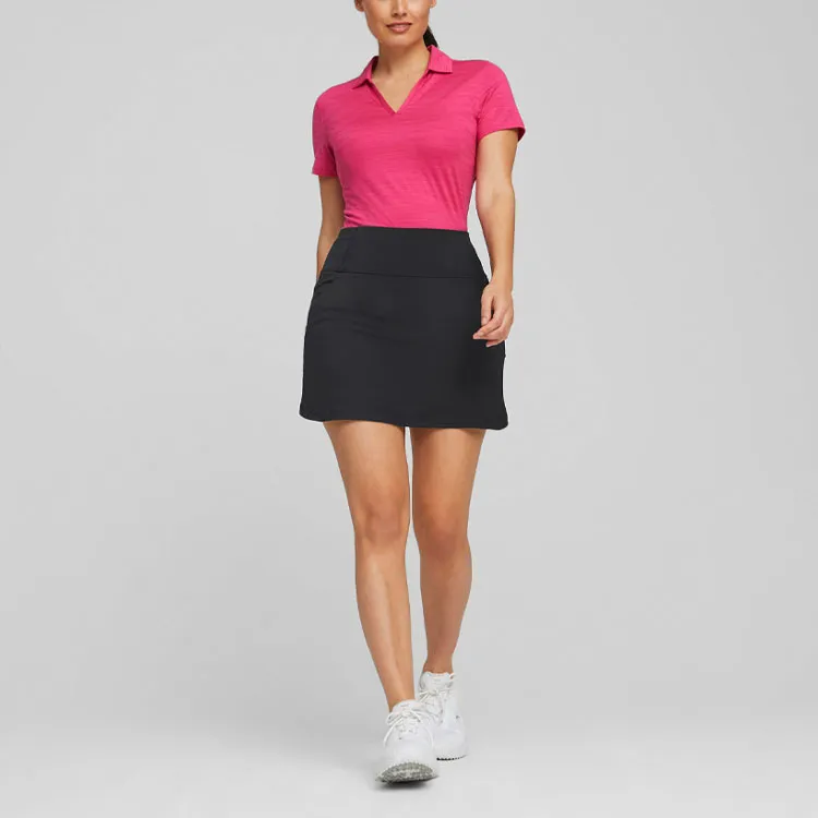 PUMA CLOUDSPUN Coast Golf Polo Shirts Women's Orchid-2